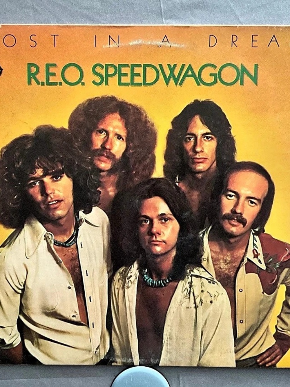 REO Speedwagon Lost In A Dream LP (1974) Epic Records PE 32948 - VG